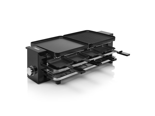 Princess 162925 raclette piano black 8 8 personen - afbeelding 1 van  4
