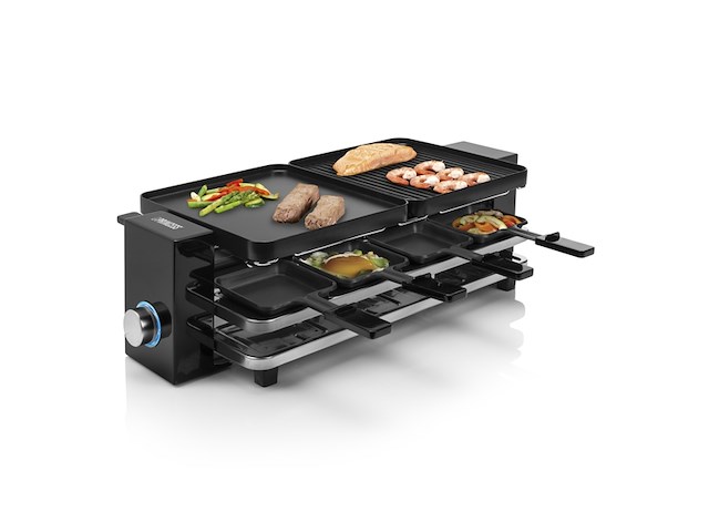 Princess 162925 raclette piano black 8 8 personen - afbeelding 2 van  4