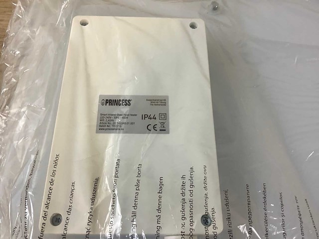 Princess 348348 infrarood verwarming - afbeelding 5 van  6