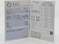 Princess geslepen diamant 0,84 karaats (si2) - afbeelding 5 van  8