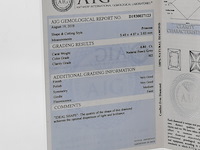 Princess geslepen diamant 0,84 karaats (si2) - afbeelding 6 van  8