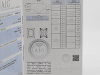 Princess geslepen diamant 0,84 karaats (si2) - afbeelding 7 van  8