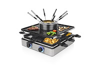 Princess gourmetstel raclette en fondue 1800w