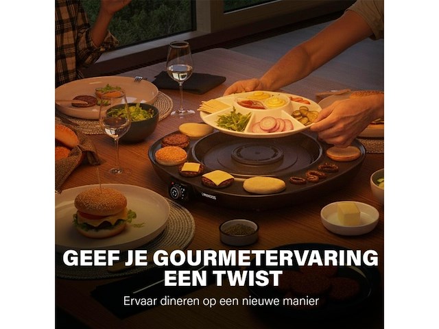 Princess gourmetstel table chef pirouette1100w - afbeelding 3 van  4