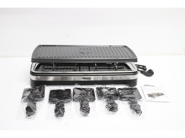 Princess raclette 10 personen 1500 w zwart - afbeelding 4 van  4