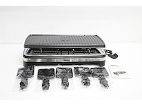 Princess raclette 10 personen 1500 w zwart - afbeelding 4 van  4