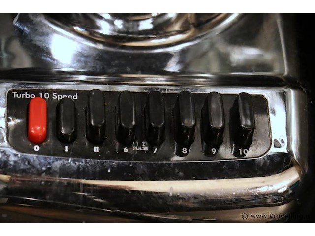 Princess royal tafelblender turbo 10-speed - afbeelding 2 van  2