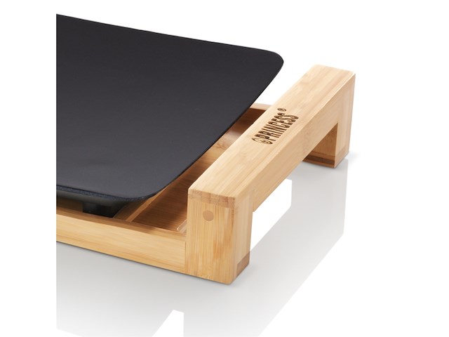 Princess table chef pure black 103026 gourmet grill & bakplaat 2200 watt - afbeelding 3 van  6
