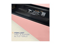 Princess traveller pt01 deluxe reiskoffer peony pink m 67cm - afbeelding 3 van  6