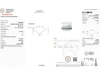 Prinses geslepen diamant 1.02 carat gecertificeerd - afbeelding 4 van  4