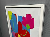 Print in lijst "flowers" - afbeelding 2 van  6