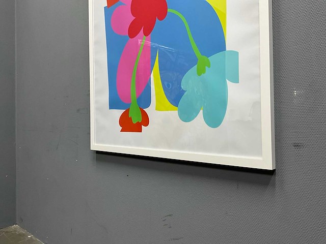 Print in lijst "flowers" - afbeelding 3 van  6