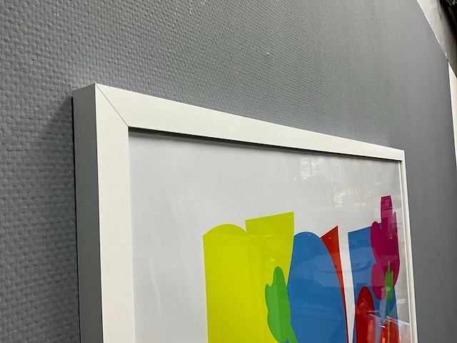 Print in lijst "flowers" - afbeelding 5 van  6