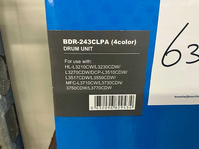 Printabout bdr-243clpa 4-kleurige cartridge - afbeelding 2 van  3