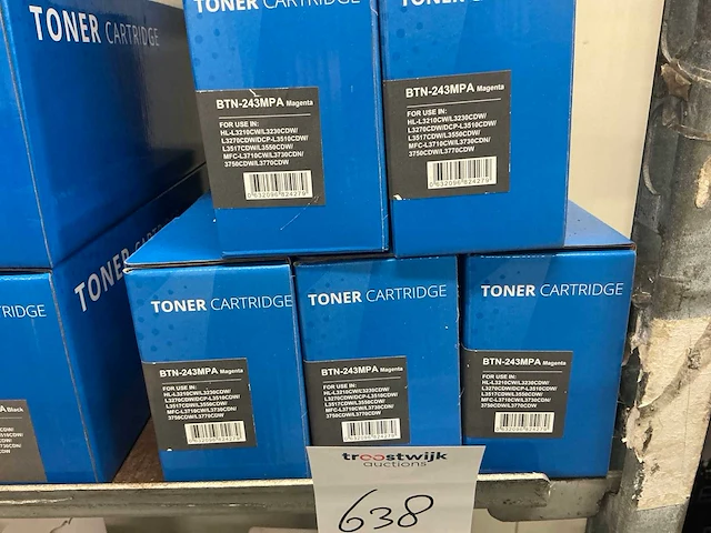 Printabout btn-243mpa magenta cartridge (5x) - afbeelding 2 van  4