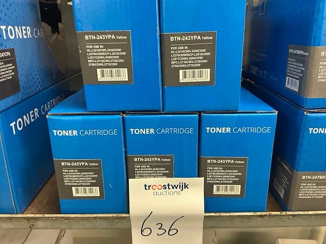 Printabout btn-243ypa cartridge (5x) - afbeelding 2 van  4