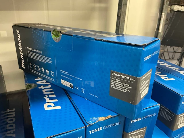 Printabout btn-247bkpa zwart cartridge (7x) - afbeelding 3 van  4