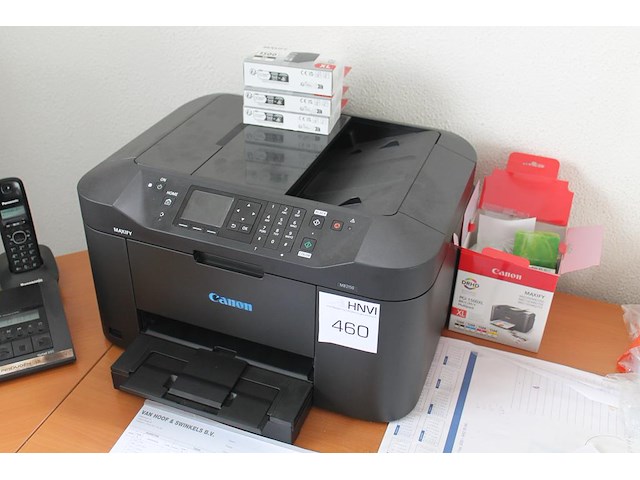 Printer canon mb2150 met enkele toners. - afbeelding 1 van  2