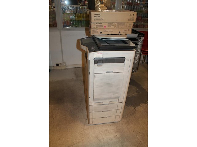Printer copier sharp mx-c311 met diverse toners. - afbeelding 2 van  3