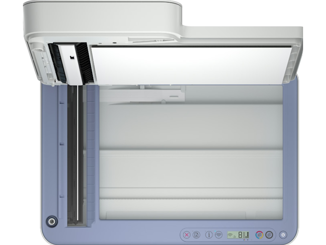Printer hp, deskjet 4322 all-in-one, wit/zilverkleurig - afbeelding 2 van  2
