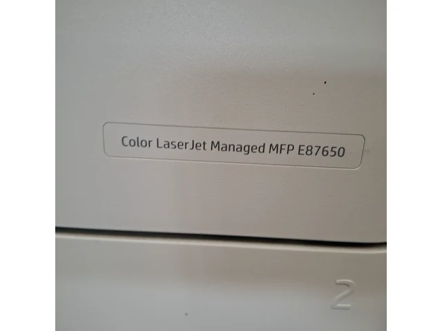 Printer, hp, mfp e87650 - afbeelding 8 van  10