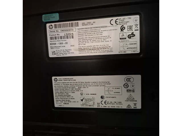Printer, hp, mfp e87650 - afbeelding 3 van  11