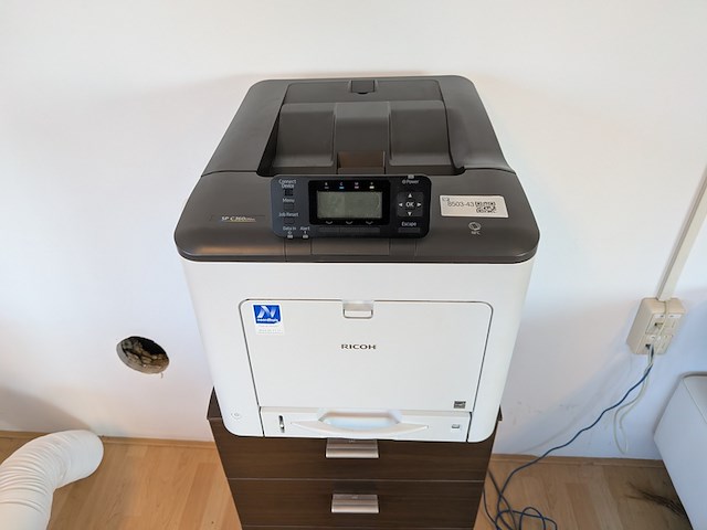 Printer met ladekast ricoh, sp c360dnw - afbeelding 5 van  7