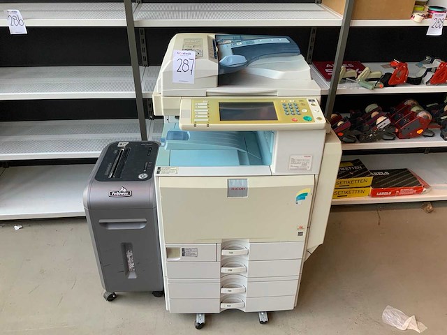 Printer & papierversnipperaar - afbeelding 1 van  4