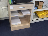 Printerkast met lade. afmeting 60 x 60 x 85 cm. - afbeelding 1 van  2