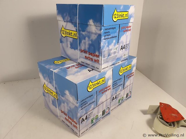 Printpapier a4 extra wit 500 - 3 dozen á 5 verpakkingen - afbeelding 1 van  1