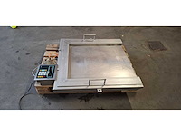 Prior - 2341 - industriële vloerweegschaal rvs - afbeelding 3 van  5