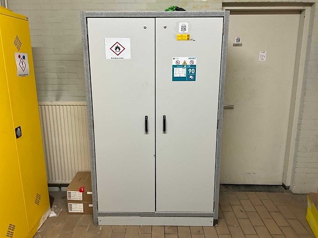 Priorit/povag veiligheidskast/chemiekast (2x) - afbeelding 2 van  7