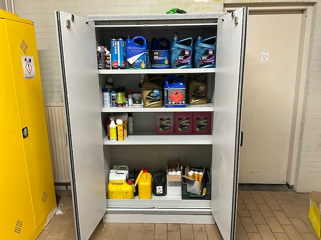 Priorit/povag veiligheidskast/chemiekast (2x) - afbeelding 5 van  7