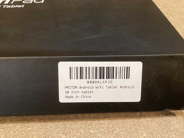 Pritom - 10 inch android - tablet - afbeelding 3 van  3