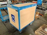Priva vuilkleding transportwagen - afbeelding 1 van  4