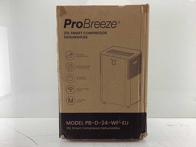 Pro breeze - smart - luchtontvochtiger - afbeelding 2 van  3