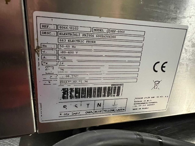 Pro expert - kef 6060 - friteuse - afbeelding 3 van  4