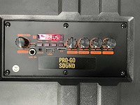 Pro-go sound 12 inch zanginstallatie met standaard. - afbeelding 6 van  6