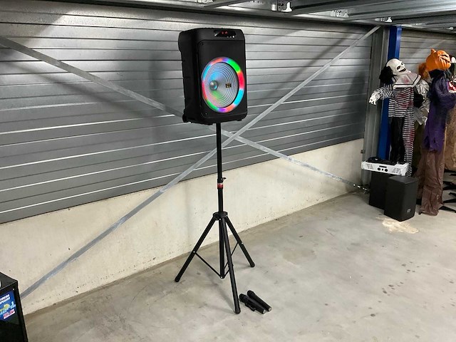 Pro-go sound 15 inch zanginstallatie met standaard. - afbeelding 2 van  5