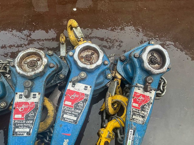 Pro-lift 1500 rateltakel 1,5ton (5x) - afbeelding 2 van  12