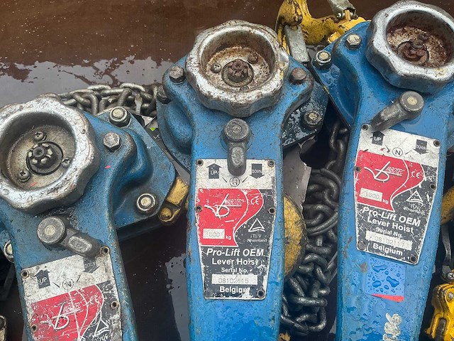 Pro-lift 1500 rateltakel 1,5ton (5x) - afbeelding 7 van  12