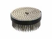 Pro one - ringnagel op band 2.7/2.9x50mm ral9001 rvs a4 200st - spijkers (4x)