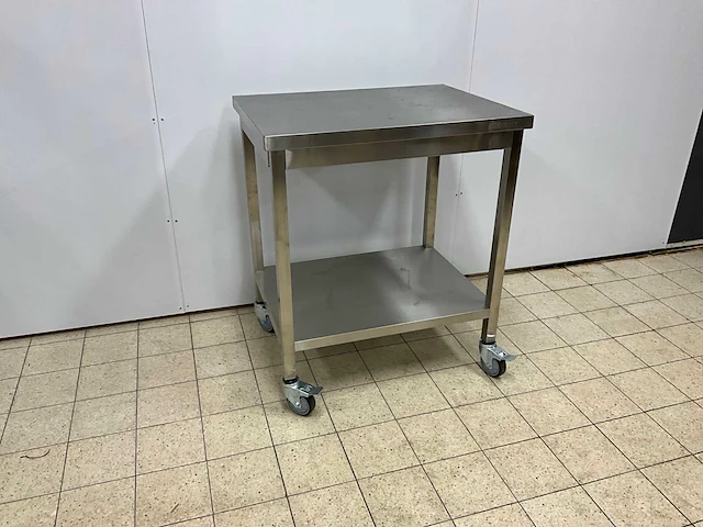 Pro select mobiele rvs werktafel - afbeelding 5 van  5