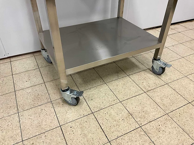 Pro select mobiele rvs werktafel - afbeelding 2 van  5