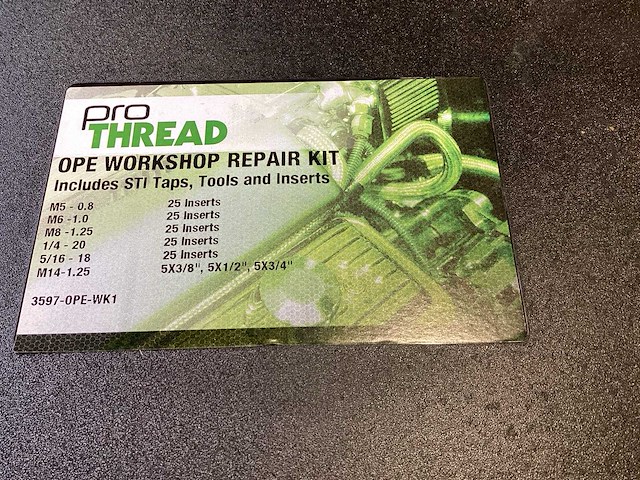 Pro thread reparatie sets - afbeelding 5 van  5