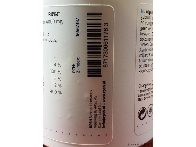 Probiotica supplement salutem probiotics sana intest - 10 potjes á 110gr - afbeelding 6 van  10