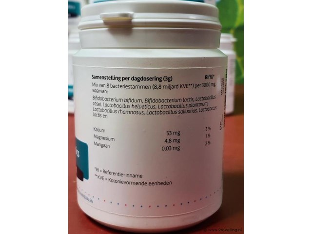 Probiotica supplement salutem probiotics sana intest - 10 potjes á 110gr - afbeelding 8 van  10