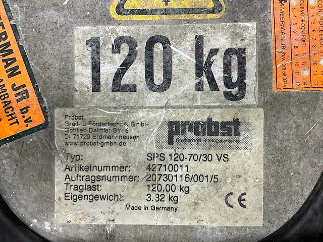 Probst geblose speedy vacuümheffer - afbeelding 3 van  12