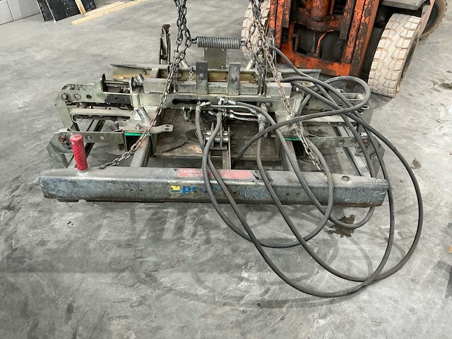 Probst hvz automatische hydraulische stenen legklem - afbeelding 4 van  6