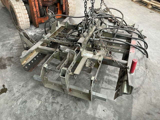 Probst hvz automatische hydraulische stenen legklem - afbeelding 5 van  6